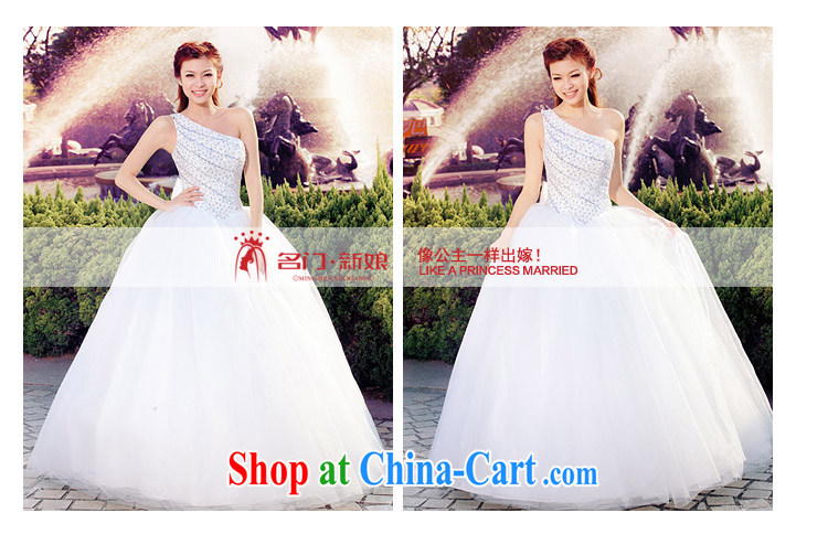 The bride's wedding dresses, shoulder exquisite beaded wedding sweet shaggy Princess wedding new 989 M pictures, price, brand platters! Elections are good character, the national distribution, so why buy now enjoy more preferential! Health