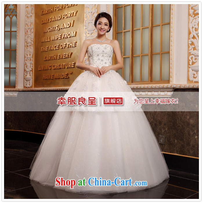 A good service is 2015 new bride Korean fashion lace wiped his chest to graphics thin wedding dress wedding dress white 4XL pictures, price, brand platters! Elections are good character, the national distribution, so why buy now enjoy more preferential! Health
