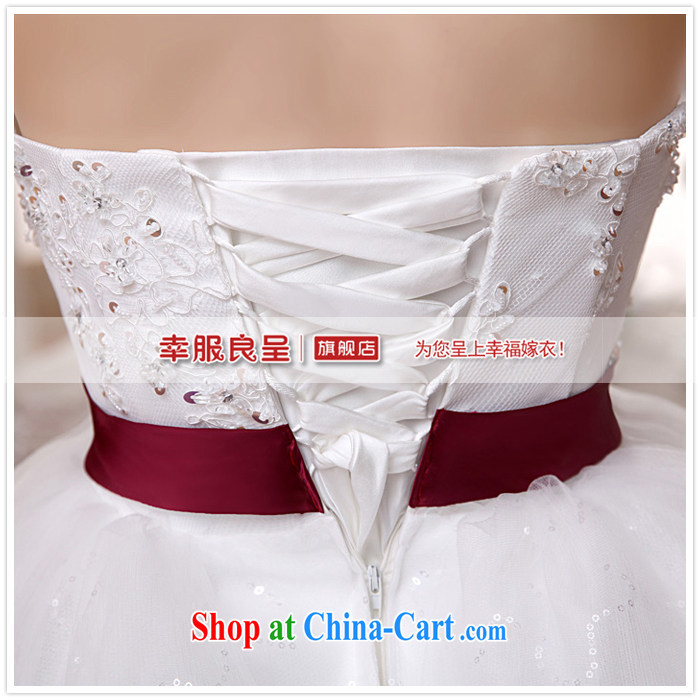 A good service is 2015 new Korean bridal wedding dress wiped chest bow tie with tie Princess wedding dress white XXL pictures, price, brand platters! Elections are good character, the national distribution, so why buy now enjoy more preferential! Health
