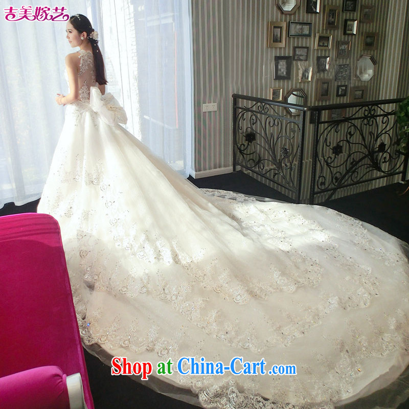 wedding dresses, marry us performing arts 2015 new Korean shoulders, tail HT 7658 bridal wedding with S, Jimmy married arts, shopping on the Internet
