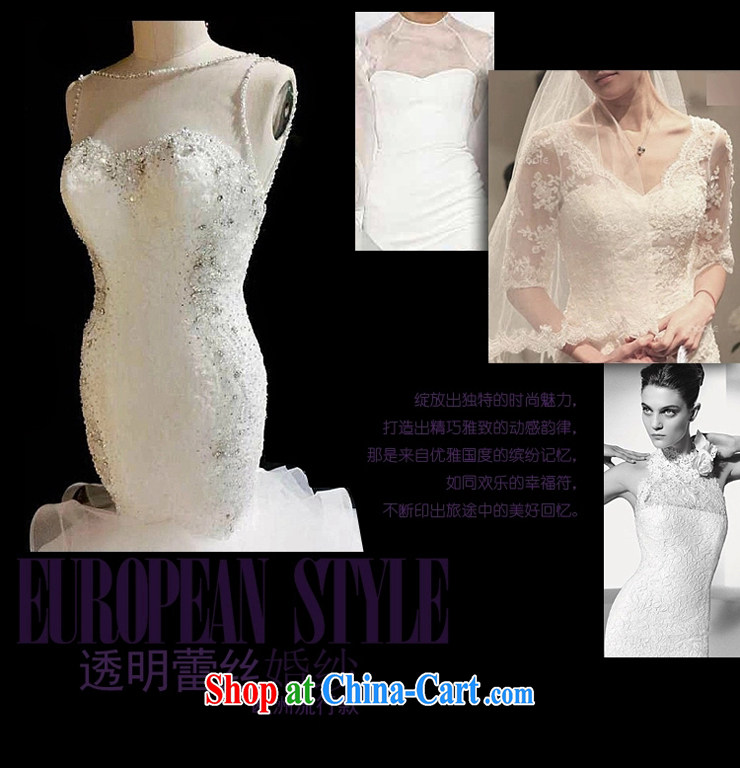 wedding dresses, marry us performing arts 2015 new retro lace water drilling beauty Princess crowsfoot long tail 7662 white XXL pictures, price, brand platters! Elections are good character, the national distribution, so why buy now enjoy more preferential! Health