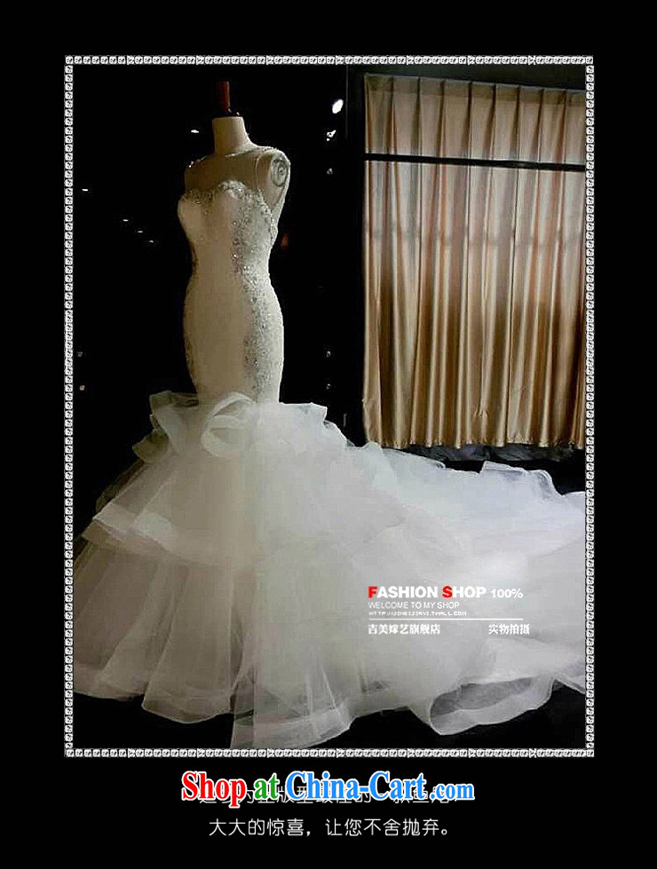 wedding dresses, marry us performing arts 2015 new retro lace water drilling beauty Princess crowsfoot long tail 7662 white XXL pictures, price, brand platters! Elections are good character, the national distribution, so why buy now enjoy more preferential! Health