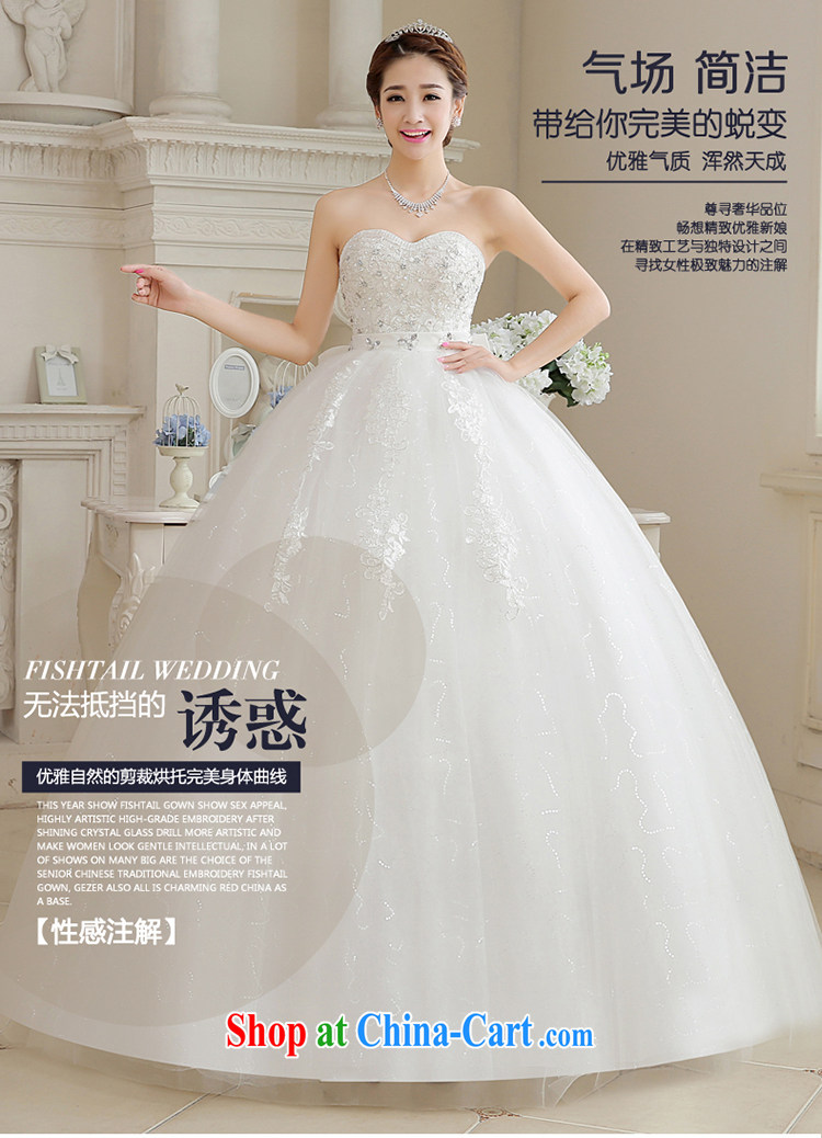 There is embroidery bridal spring and summer new 2015 modern Korean parquet drill wiped chest high waist larger graphics thin with pregnant women bridal wedding white XXXL pictures, price, brand platters! Elections are good character, the national distribution, so why buy now enjoy more preferential! Health