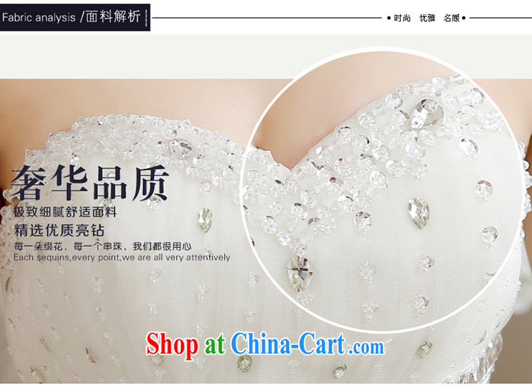 There is embroidery bridal fall and winter new 2015 modern Korean parquet drill erase chest high waist larger graphics thin with pregnant women bridal wedding dresses white tailored final pictures, price, brand platters! Elections are good character, the national distribution, so why buy now enjoy more preferential! Health