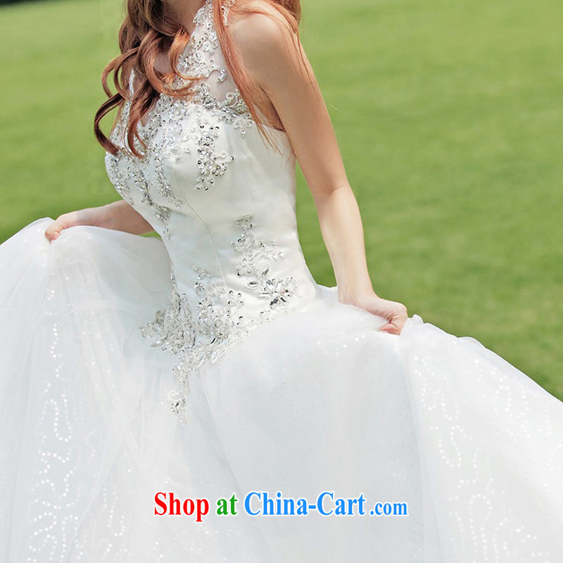 The wedding dresses new 2015 Korean sweet Princess simplicity is also the strap V-neck sexy wedding 937 L, the bride, shopping on the Internet