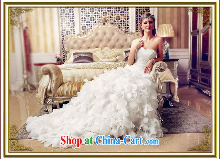 The bride's wedding dresses new 2015 retro crowsfoot wedding manual petals L 834 pictures, price, brand platters! Elections are good character, the national distribution, so why buy now enjoy more preferential! Health