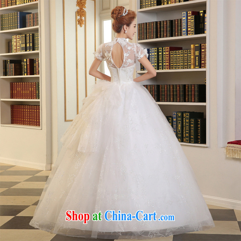 The Vanessa marriages wedding dresses summer 2015 new white long with Princess skirt the Field double-shoulder wedding winter, wedding lace wedding A field skirt white XXL (high decals and stylish package shoulders, Vanessa (Pnessa), online shopping