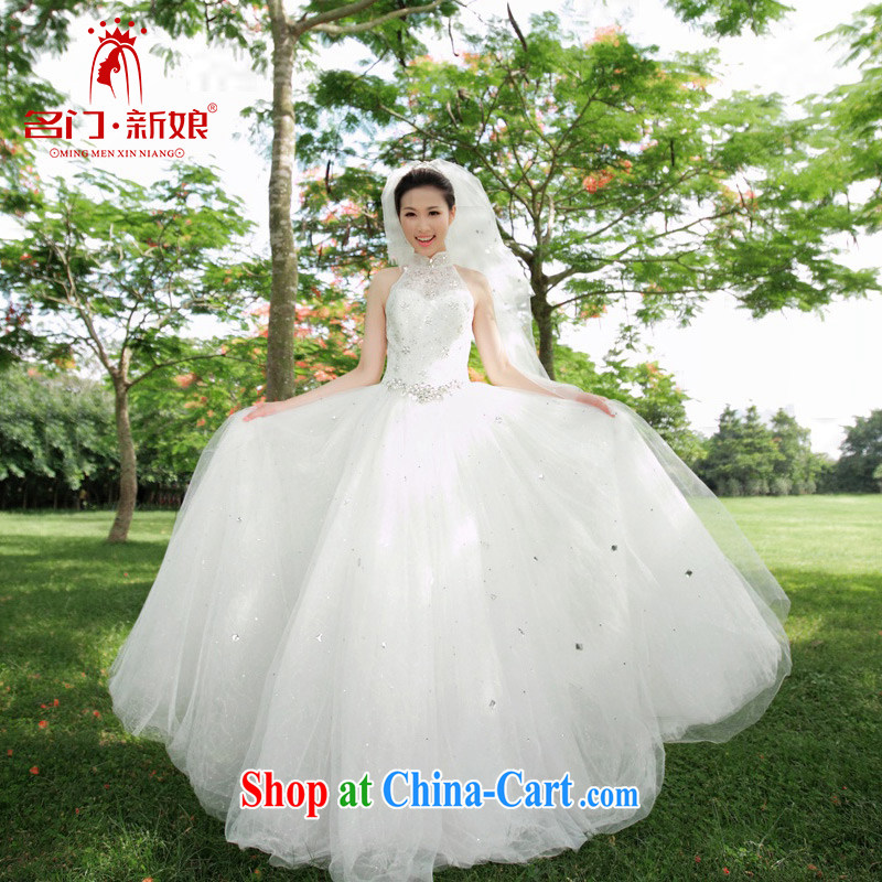 The bride's wedding dresses new 2015 Korean Princess sweet-also with shaggy spring wedding 867 L