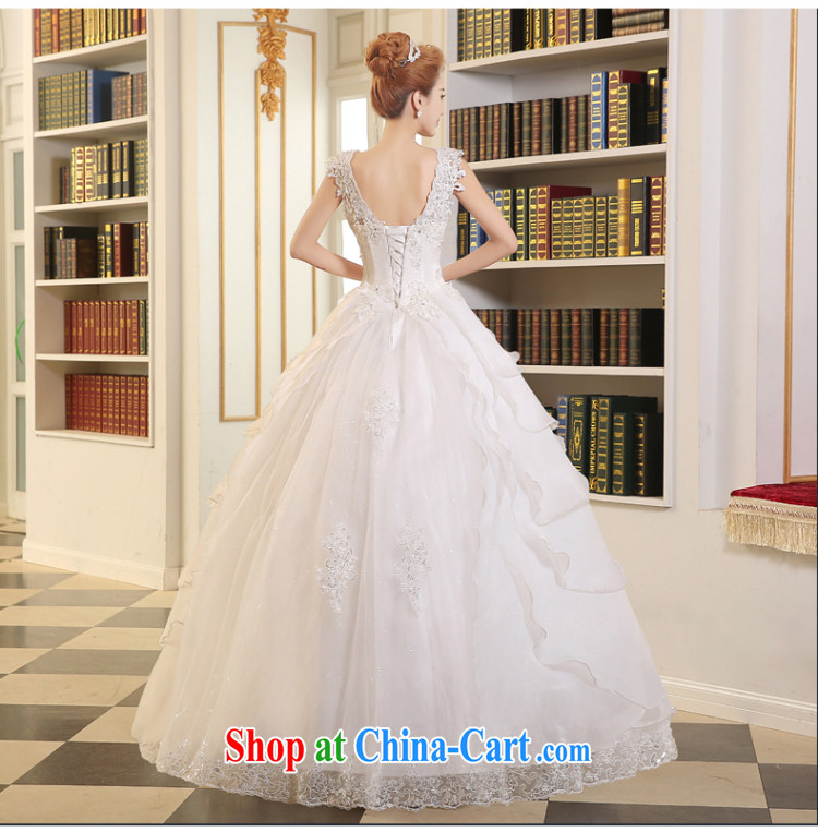 The Vanessa wedding dresses 2015 summer new marriages wedding double-shoulder lace wedding white tie, long wedding a field shoulder with wedding A field dress white XXL (the Chest on the 3 piece) pictures, price, brand platters! Elections are good character, the national distribution, so why buy now enjoy more preferential! Health