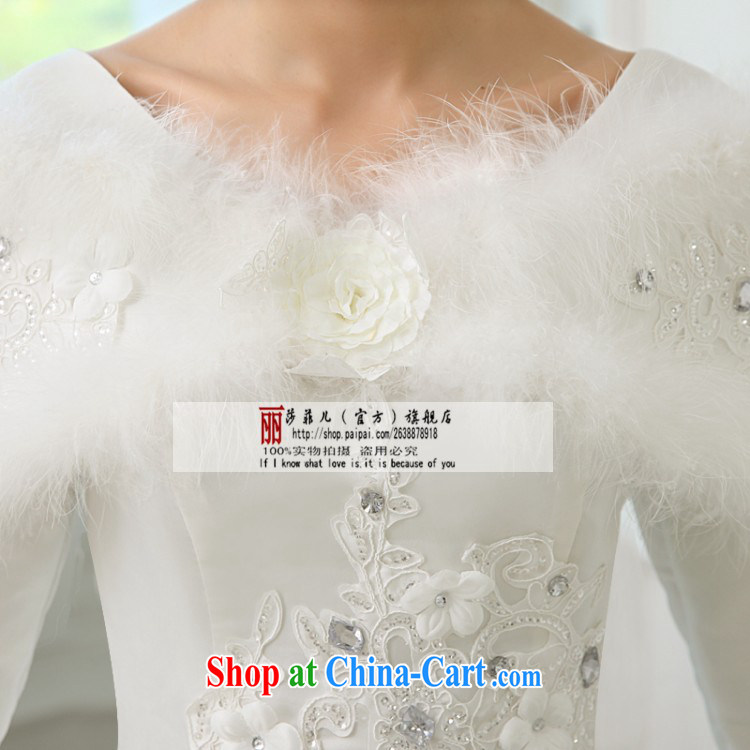 Korean-style Korean Princess long-sleeved warm tie wedding dresses 2014 winter winter, winter sweet tie wedding Customer to size up to do not return pictures, price, brand platters! Elections are good character, the national distribution, so why buy now enjoy more preferential! Health