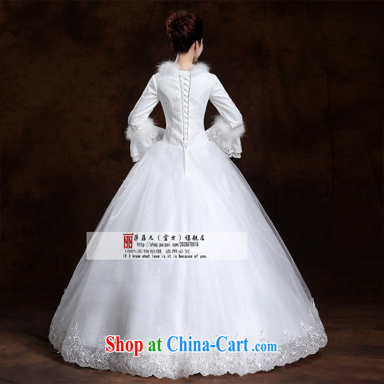 Winter 2014 new paragraph to align with long-sleeved wedding dresses thicken the cotton field shoulder wedding, custom upscale lace wedding thick pictures, price, brand platters! Elections are good character, the national distribution, so why buy now enjoy more preferential! Health