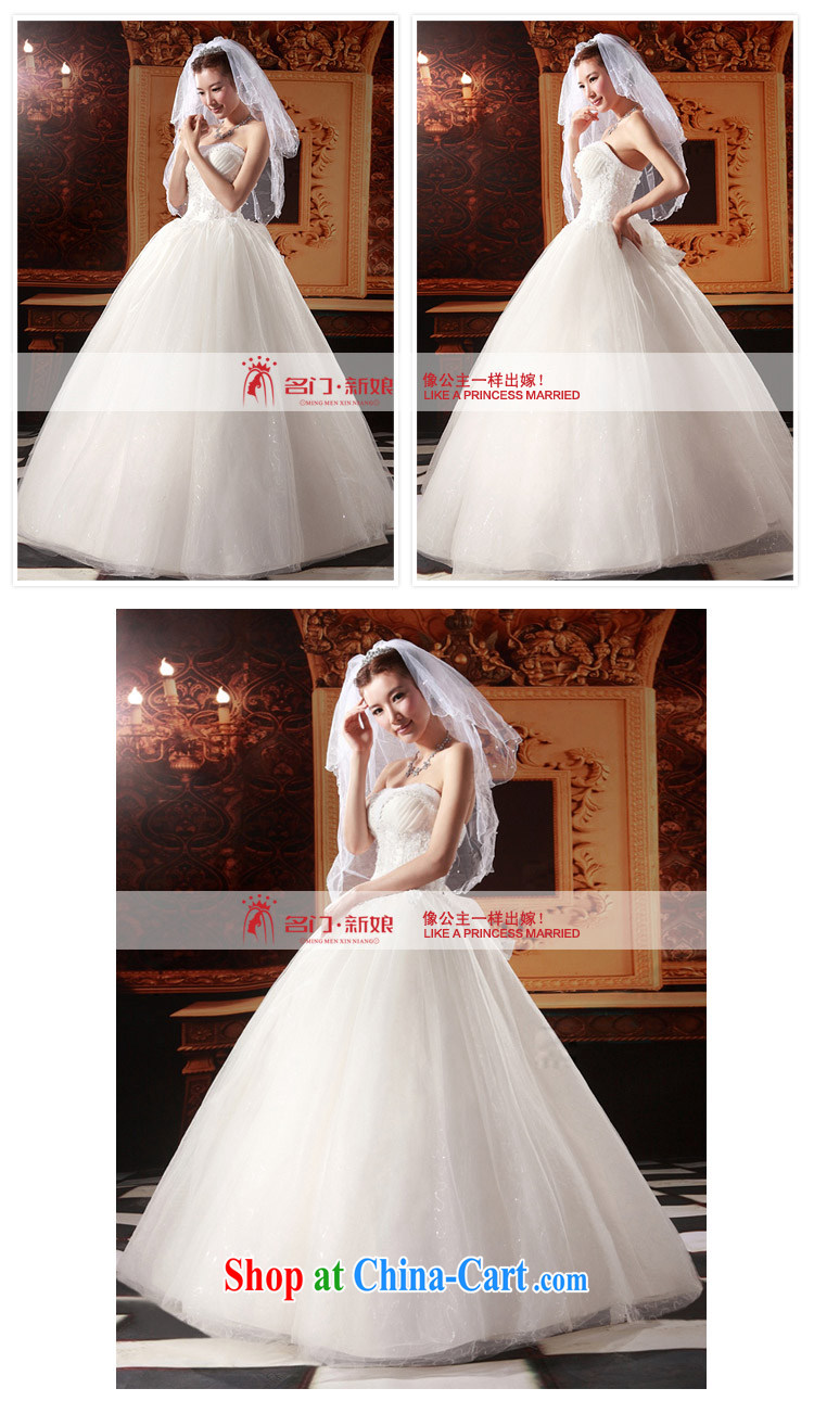 The bride's wedding dresses shaggy Princess wedding tail erase chest wedding sweet wedding 845 with S pictures, price, brand platters! Elections are good character, the national distribution, so why buy now enjoy more preferential! Health