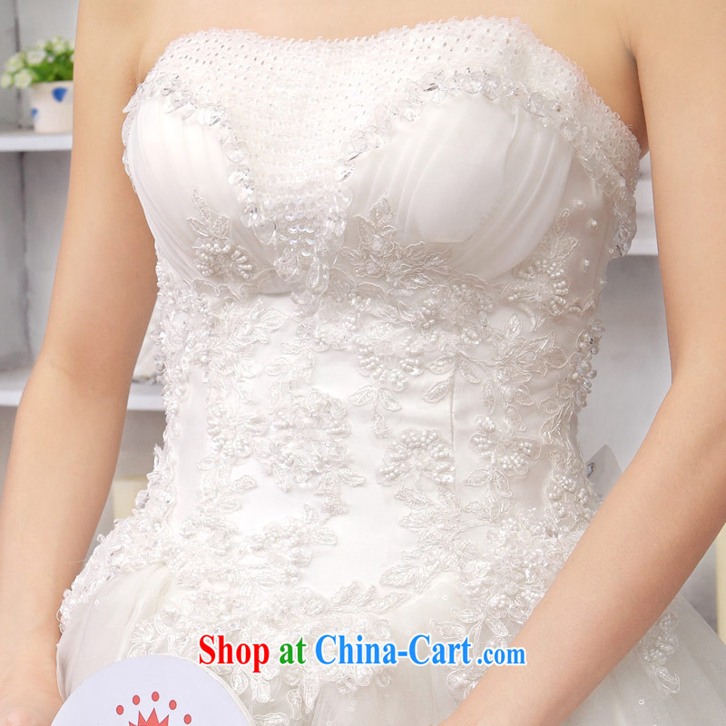 The bride's wedding dresses shaggy Princess wedding tail erase chest wedding sweet wedding 845 with S, the bride, shopping on the Internet