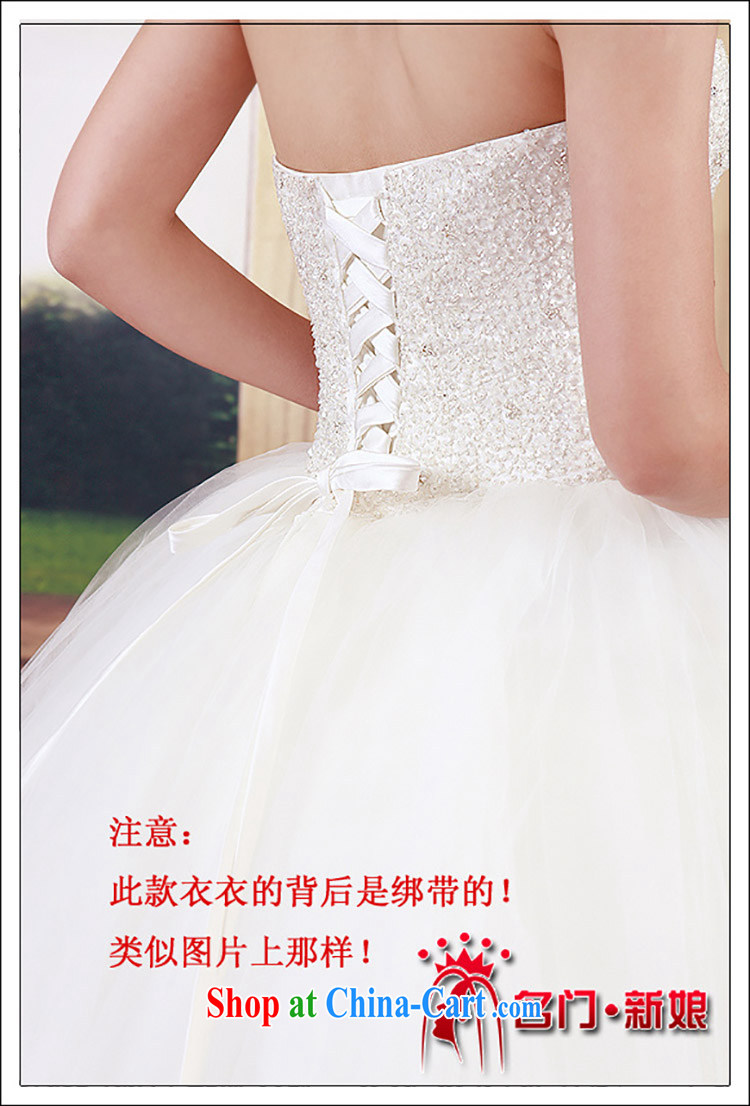 The bride's wedding dresses Korean wiped chest Princess 2015 new sweet elegance with wedding 711 M pictures, price, brand platters! Elections are good character, the national distribution, so why buy now enjoy more preferential! Health