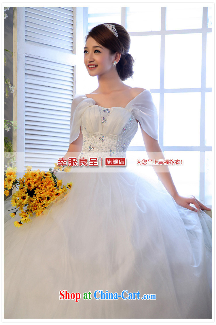 A good service is 2015 new bag shoulder wiped his chest Korean bridal graphics thin wedding dress large, thick mm wedding dress white 4XL pictures, price, brand platters! Elections are good character, the national distribution, so why buy now enjoy more preferential! Health
