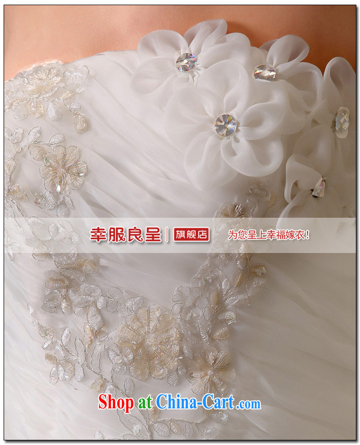A good service is a new, 2015 Korean Bridal Fashion wedding dress Princess sweet wiped his chest, wedding dress white 4XL pictures, price, brand platters! Elections are good character, the national distribution, so why buy now enjoy more preferential! Health