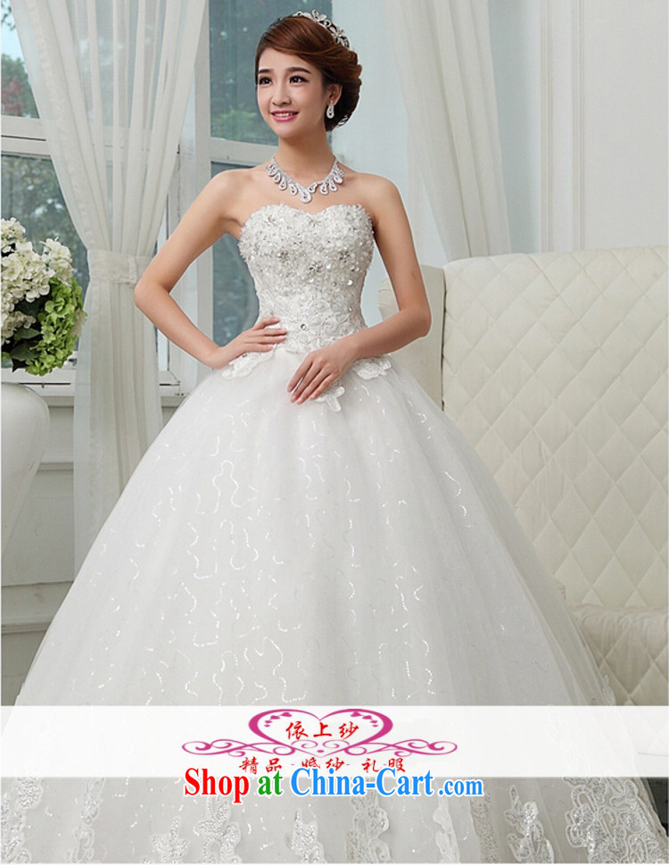 Yong-yan and bride's wedding dresses new 2015 winter married Mary Magdalene chest fashion with the Code thick mm video thin hunsha drill white. size is not final pictures, price, brand platters! Elections are good character, the national distribution, so why buy now enjoy more preferential! Health