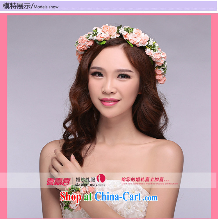 Hi Ka-hi 2014 new brides and Korean small fresh flower leis and flower wrist flower 2-piece set 01 TH champagne color code pictures, price, brand platters! Elections are good character, the national distribution, so why buy now enjoy more preferential! Health