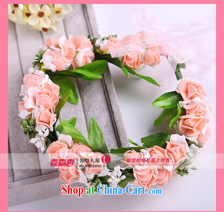 Hi Ka-hi 2014 new brides and Korean small fresh flower leis and flower wrist flower 2-piece set 01 TH champagne color code pictures, price, brand platters! Elections are good character, the national distribution, so why buy now enjoy more preferential! Health
