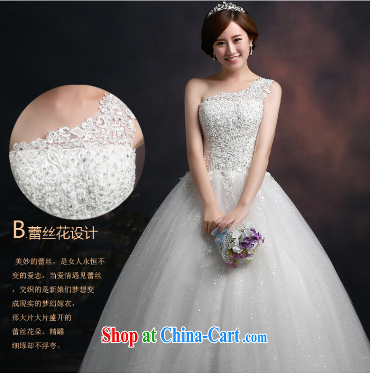 Ting Beverly wedding dresses 2015 new Korean fashion the shoulder wedding chest bare wood drill large, Princess shaggy dress graphics thin white XXL pictures, price, brand platters! Elections are good character, the national distribution, so why buy now enjoy more preferential! Health