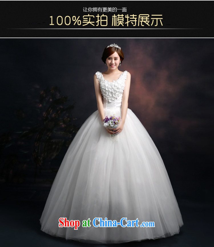 Ting Beverly wedding dresses 2015 new Korean style double-shoulder wedding dresses video thin beauty large white, with white XXL pictures, price, brand platters! Elections are good character, the national distribution, so why buy now enjoy more preferential! Health
