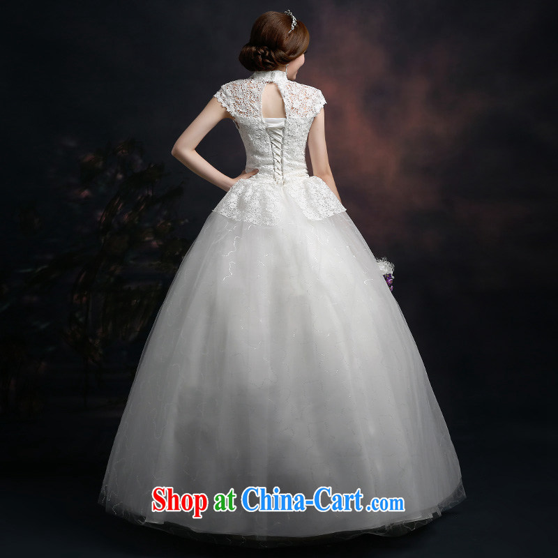 Ting Beverly 2015 new wedding dresses tied with Korean-style, for wedding lace, with a large number with Princess shaggy skirts white XXL Ting, Beverly (tingbeier), shopping on the Internet