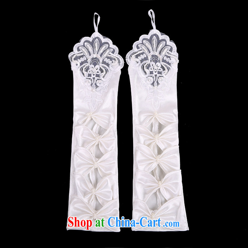 Hi Ka-hi 2014 new bridal gloves white lace long Satin leakage refers to wedding gloves NS 11 ivory, code, Hi Ka-hi, shopping on the Internet