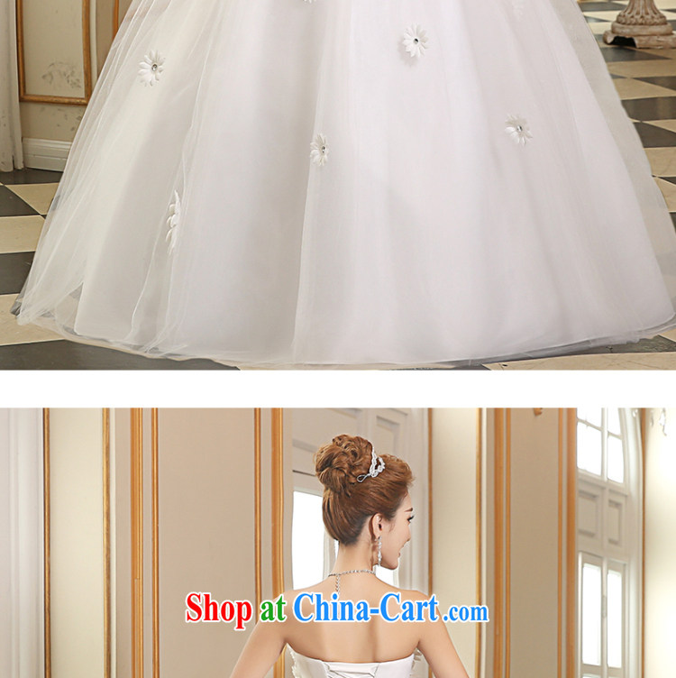 Sophie HIV than wedding dresses 2015 style binding with white flowers wedding wiped his chest, wedding summer marriages wedding beauty graphics thin wedding dresses white XXL pictures, price, brand platters! Elections are good character, the national distribution, so why buy now enjoy more preferential! Health