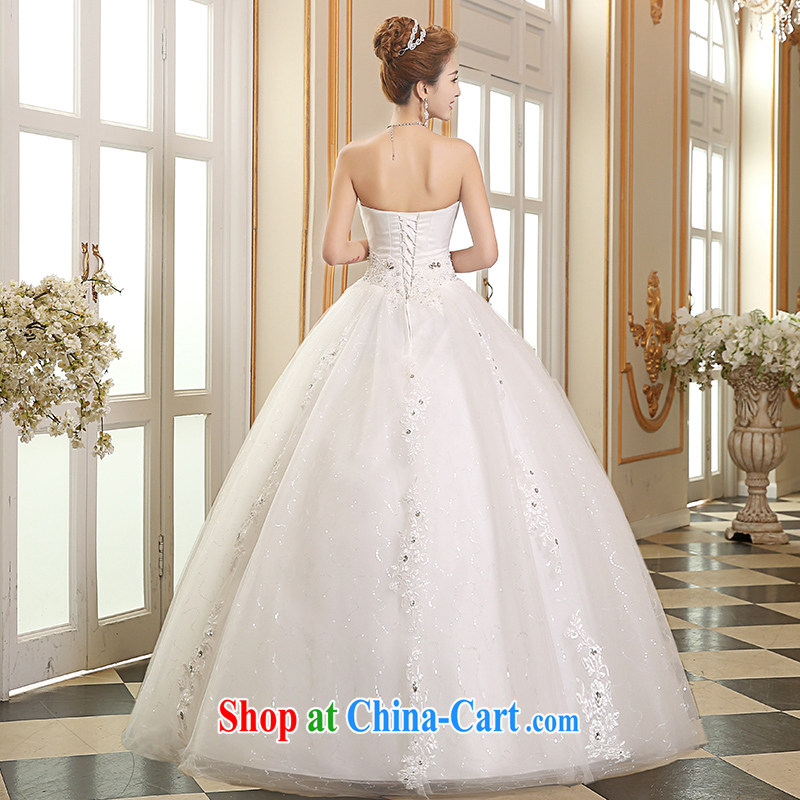 Sophie than AIDS summer 2015 new heart-shaped smears chest shaggy dress wedding tie-waist graphics thin wedding brides with wedding White Diamond Wedding female A Field white XXL, Abby (SOFIE ABBY), online shopping