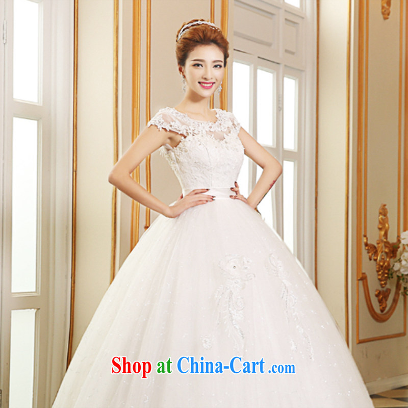 Sophie AIDS more than 2015 summer marriages wedding dresses lace stylish wiped his chest wedding elegant field shoulder wedding white beauty graphics thin wedding white XXL, Sophie than AIDS (SOFIE ABBY), online shopping