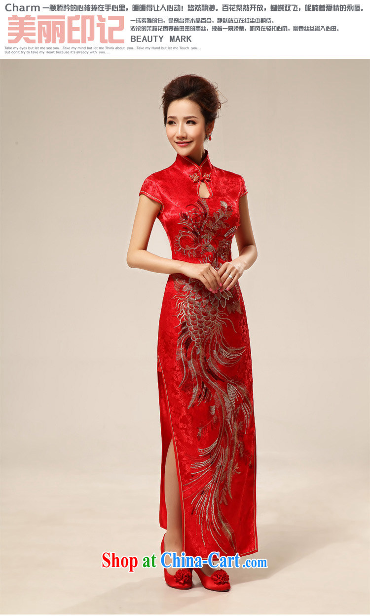 Shallow end (QM) sexy Chinese fashion improved cheongsam bridal retro wedding dresses red CTX QP 63 red XXL pictures, price, brand platters! Elections are good character, the national distribution, so why buy now enjoy more preferential! Health