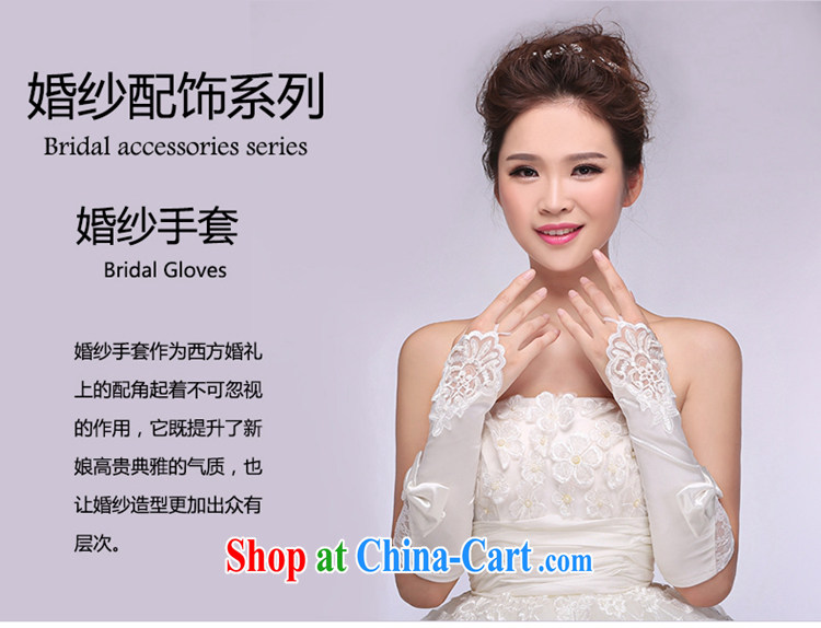 Hi Ka-hi 2014 new bridal gloves white lace long Satin missed the wedding gloves NS 23 ivory are code pictures, price, brand platters! Elections are good character, the national distribution, so why buy now enjoy more preferential! Health