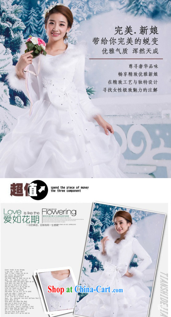 There is a winter, Korean winter wedding dresses 2014 new upscale, for gross for the long-sleeved cotton thick with YSB 2082 white horn cuff XXL pictures, price, brand platters! Elections are good character, the national distribution, so why buy now enjoy more preferential! Health
