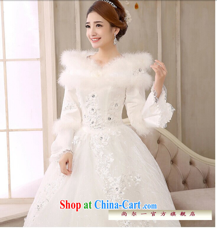 Still, 12,014 new bridal wedding dresses Korean version with winter clothes wedding long-sleeved sweet the cotton wedding CS 6149 white XXL pictures, price, brand platters! Elections are good character, the national distribution, so why buy now enjoy more preferential! Health