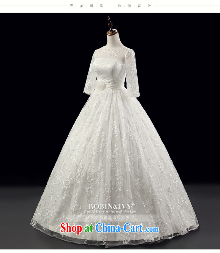 Love, Ms Audrey EU Yuet-mee, RobinIvy) wedding dresses 2015 new lace round-collar 7 cuff marriages with 15,061 H white XL pictures, price, brand platters! Elections are good character, the national distribution, so why buy now enjoy more preferential! Health