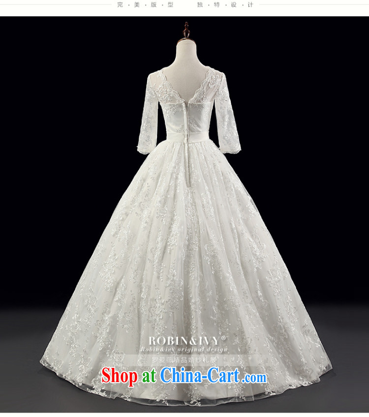 Love, Ms Audrey EU Yuet-mee, RobinIvy) wedding dresses 2015 new lace round-collar 7 cuff marriages with 15,061 H white XL pictures, price, brand platters! Elections are good character, the national distribution, so why buy now enjoy more preferential! Health