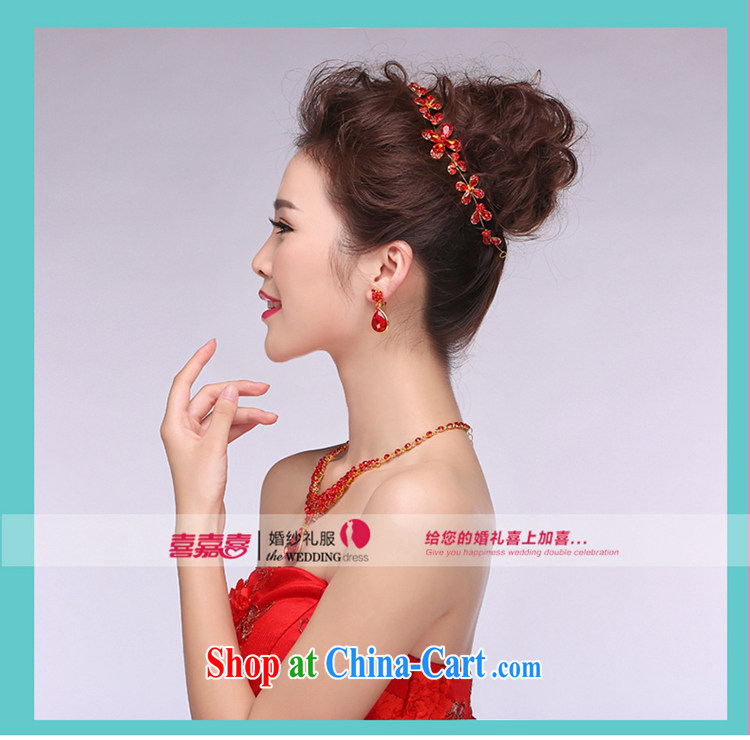 Hi Ka-hi 2014 new marriages jewelry Crown necklace earrings Kit water drilling wedding accessories TJ 01 red are code pictures, price, brand platters! Elections are good character, the national distribution, so why buy now enjoy more preferential! Health