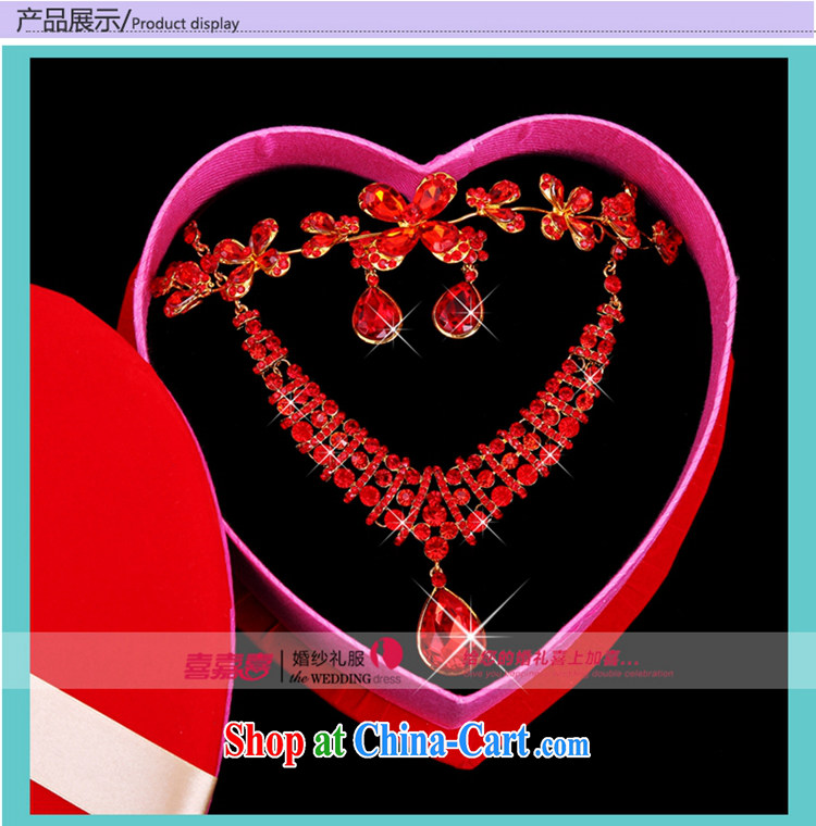 Hi Ka-hi 2014 new marriages jewelry Crown necklace earrings Kit water drilling wedding accessories TJ 01 red are code pictures, price, brand platters! Elections are good character, the national distribution, so why buy now enjoy more preferential! Health