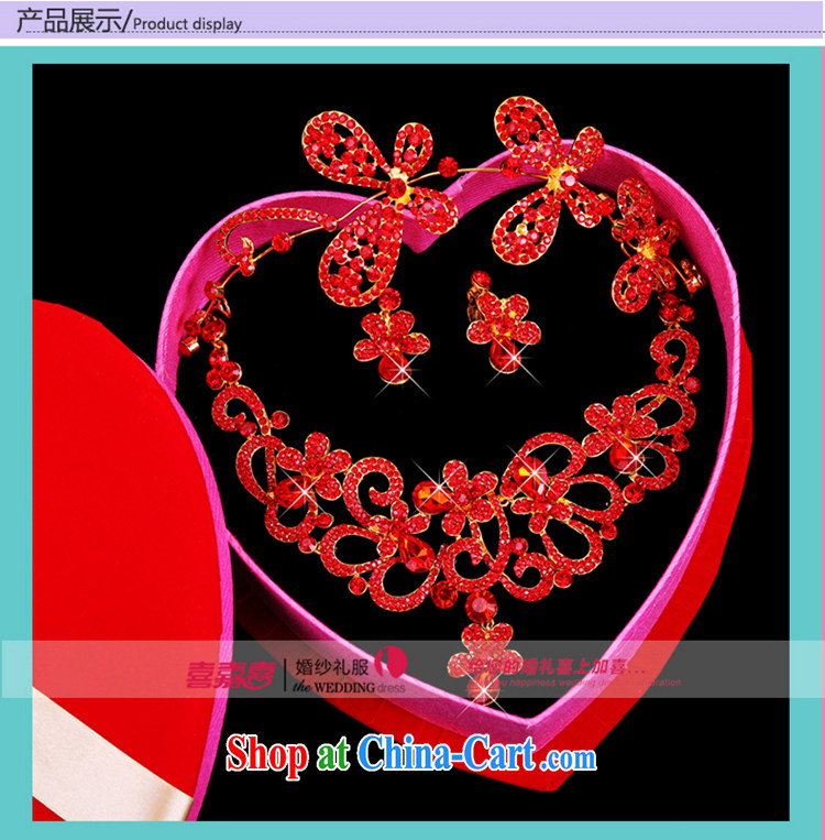 Hi Ka-hi 2014 new marriages jewelry Crown necklace earrings Kit water drilling wedding accessories TJ 03 red are code pictures, price, brand platters! Elections are good character, the national distribution, so why buy now enjoy more preferential! Health