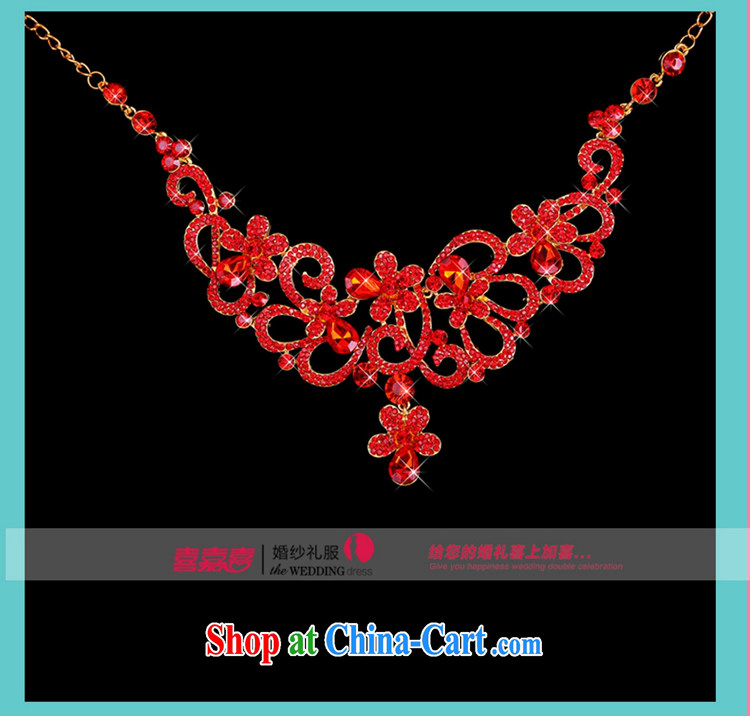 Hi Ka-hi 2014 new marriages jewelry Crown necklace earrings Kit water drilling wedding accessories TJ 03 red are code pictures, price, brand platters! Elections are good character, the national distribution, so why buy now enjoy more preferential! Health