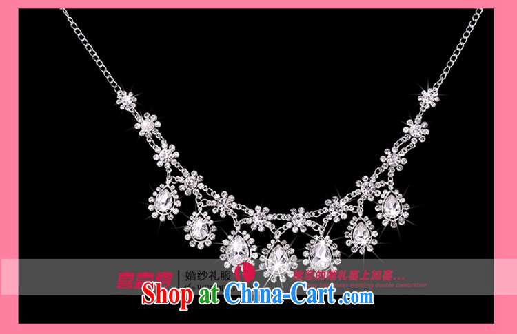 Hi Ka-hi 2014 new marriages jewelry Crown necklace earrings Kit water drilling wedding accessories TJ 09 white are code pictures, price, brand platters! Elections are good character, the national distribution, so why buy now enjoy more preferential! Health