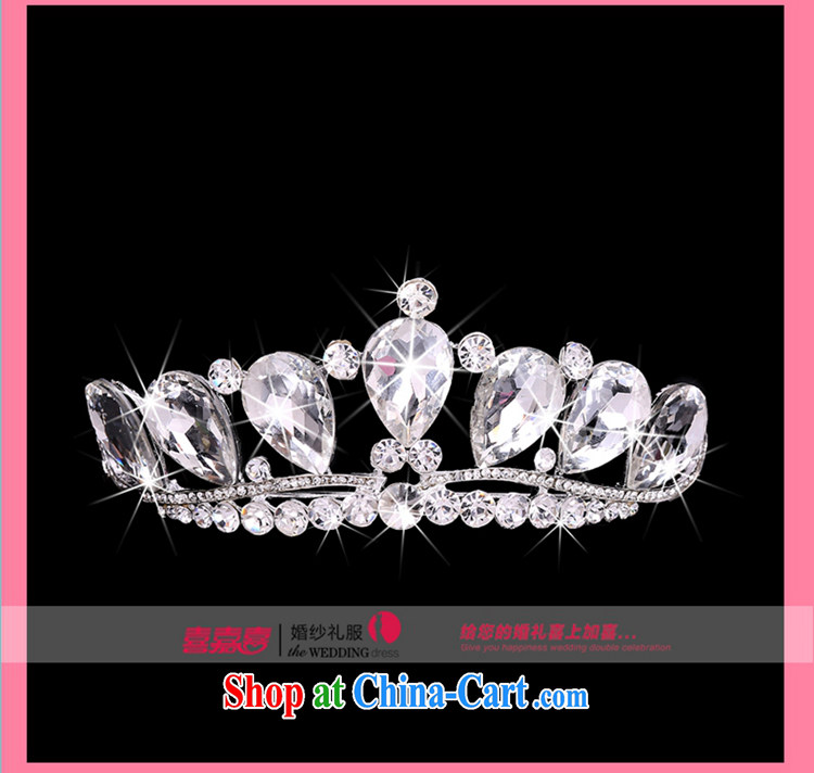 Hi Ka-hi 2014 new marriages jewelry Crown necklace earrings Kit water drilling wedding accessories TJ 10 white are code pictures, price, brand platters! Elections are good character, the national distribution, so why buy now enjoy more preferential! Health