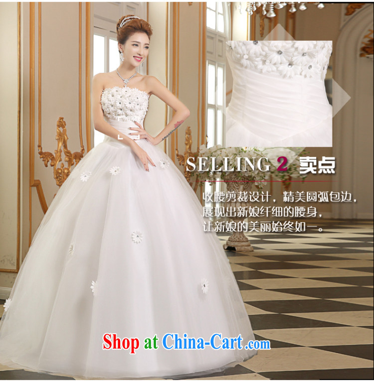 The Vanessa wedding dresses 2015 summer new Bridal Fashion wedding white lace wedding erase chest strap wedding with wedding bridal marriage wedding female white S (+ shawls) pictures, price, brand platters! Elections are good character, the national distribution, so why buy now enjoy more preferential! Health