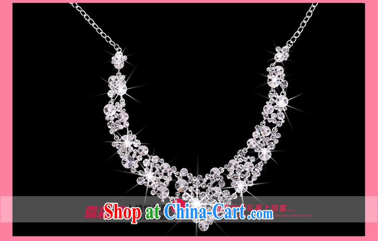 Hi Ka-hi 2014 new marriages jewelry Crown necklace earrings Kit water drilling wedding accessories TJ 14 white are code pictures, price, brand platters! Elections are good character, the national distribution, so why buy now enjoy more preferential! Health