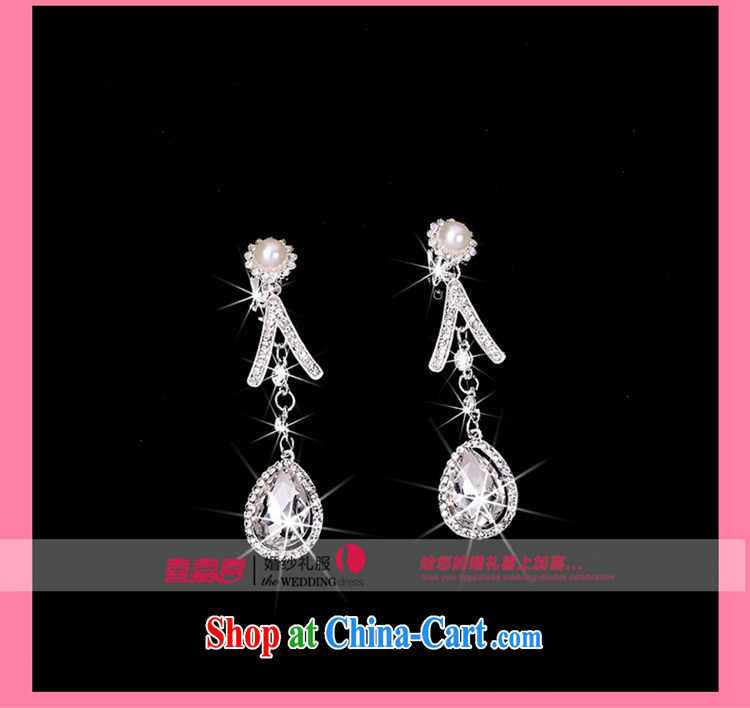 Hi Ka-hi 2014 new marriages jewelry Crown necklace earrings Kit water drilling wedding accessories TJ 19 white are code pictures, price, brand platters! Elections are good character, the national distribution, so why buy now enjoy more preferential! Health