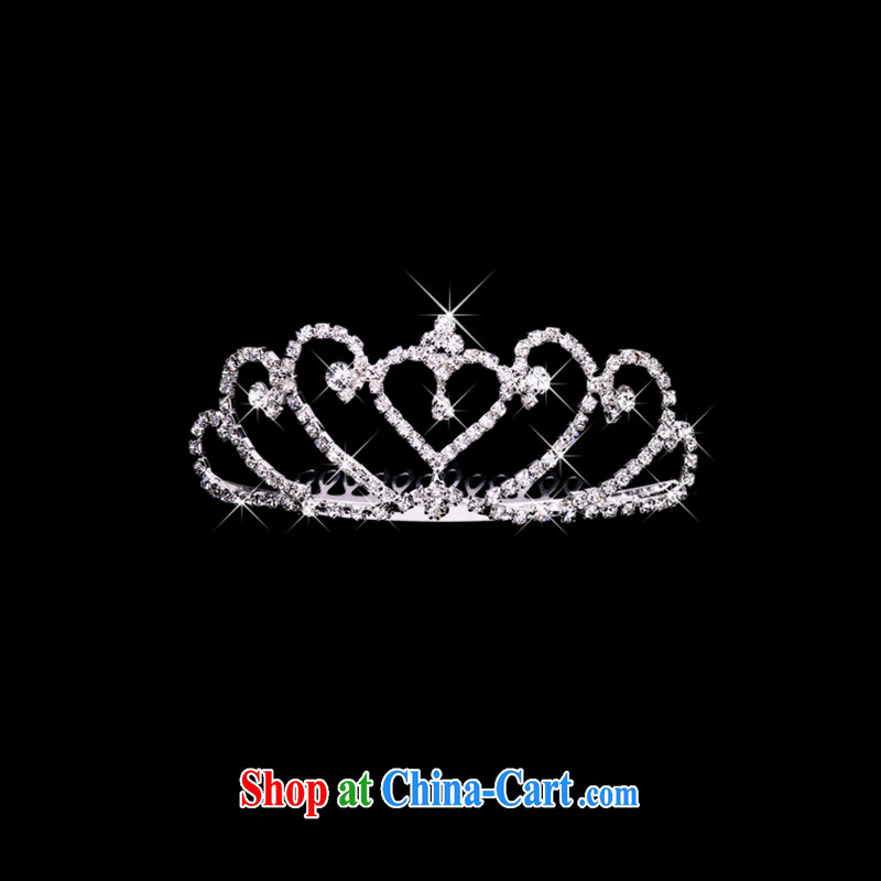 Hi Ka-hi 2014 new marriages jewelry Crown necklace earrings Kit water drilling wedding accessories TJ 24 white, code-ka-hi, shopping on the Internet