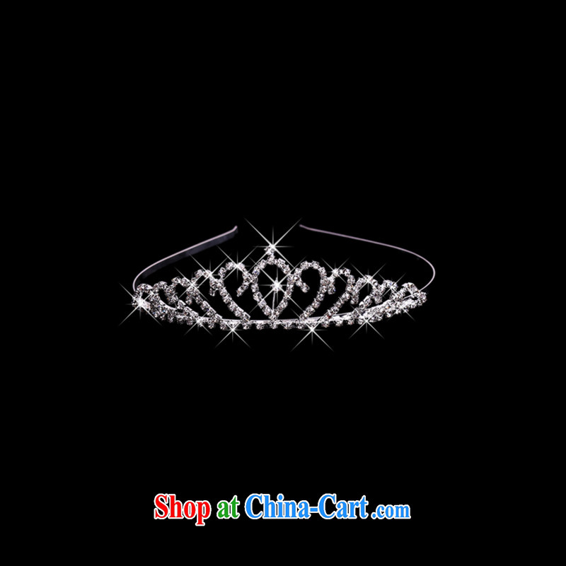 Hi Ka-hi 2014 new marriages jewelry Crown necklace earrings Kit water drilling wedding accessories TJ 25 white, code-ka-hi, shopping on the Internet