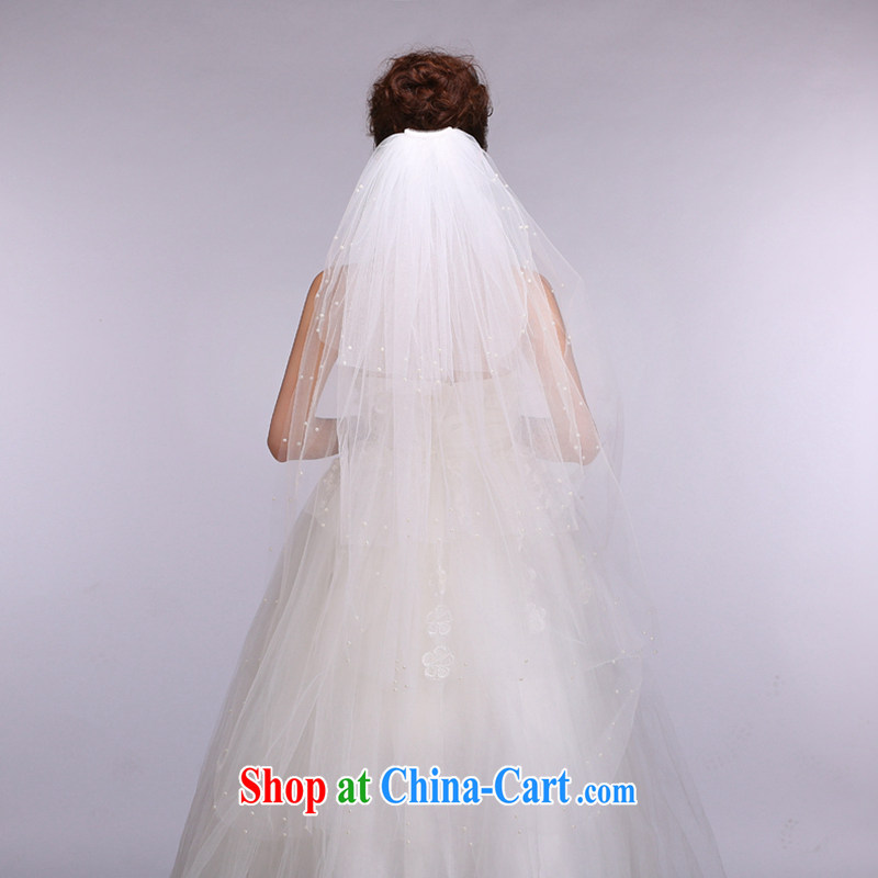 Hi Ka-hi 2014 new wedding dresses and multi-layer Pearl head yarn soft Web yarn XT 02 white, code, hi Ka-hi, shopping on the Internet