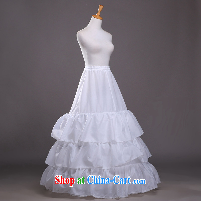 Hi Ka-hi 2014 new 3 ring the yarn large flouncing A swing wedding dress stays QC 01 white, code, hi Ka-hi, shopping on the Internet
