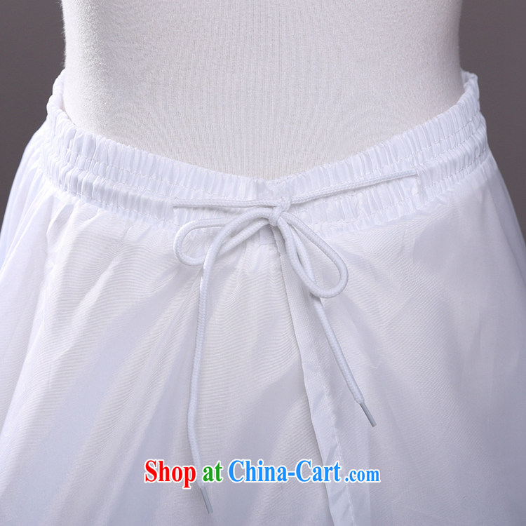 Hi Ka-hi 2014 New A shoring up skirt double flouncing wedding dress stays elastic waistband QC 05 white are code pictures, price, brand platters! Elections are good character, the national distribution, so why buy now enjoy more preferential! Health